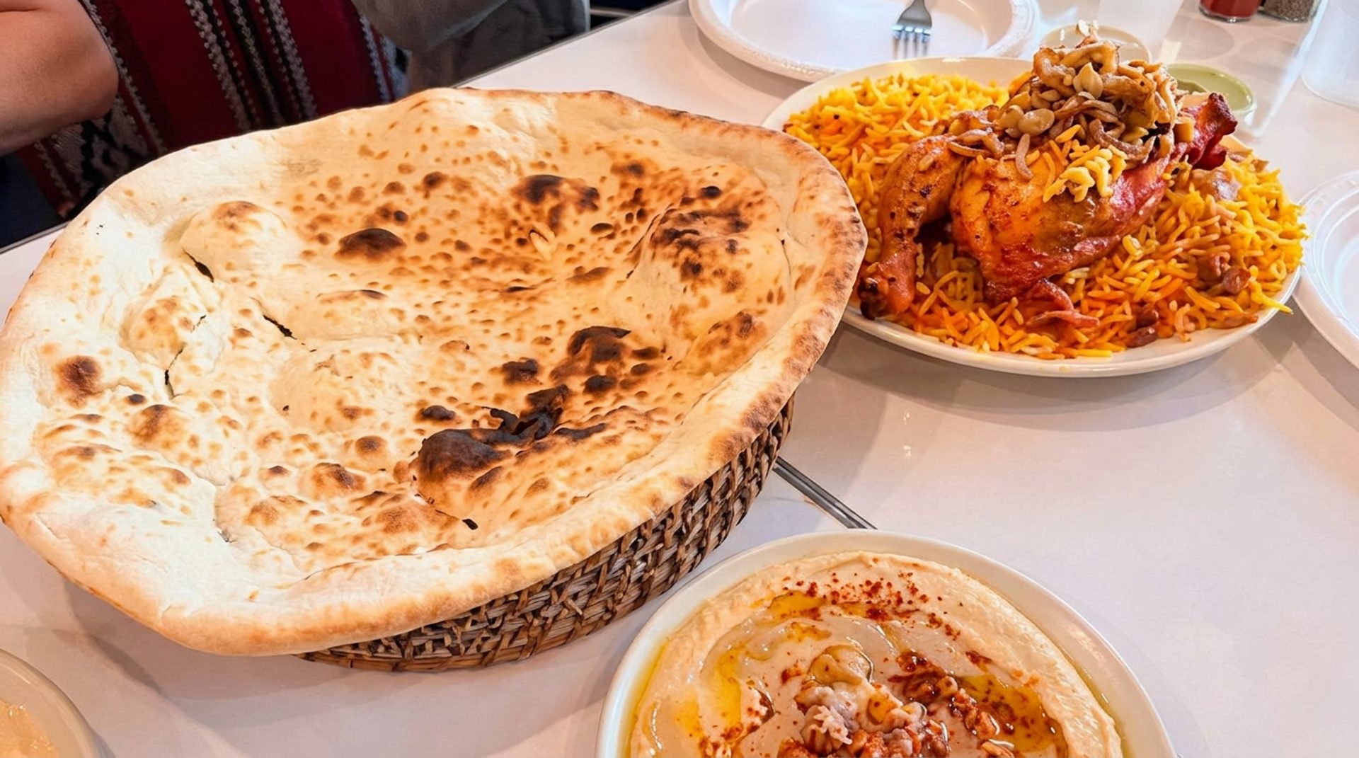 Yemeni food for sharing