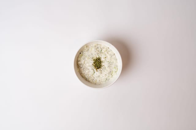 Cucumber Yogurt.