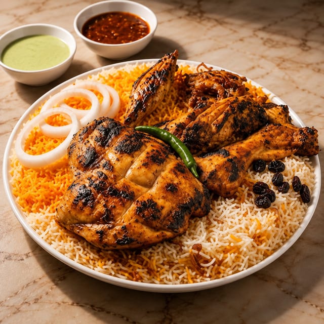 Madhbi (Grilled Chicken).