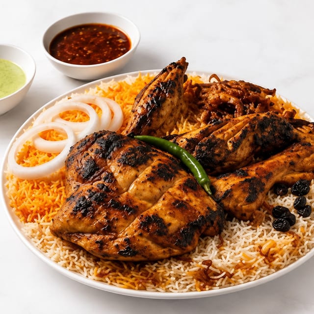 Madhbi (Grilled Chicken).