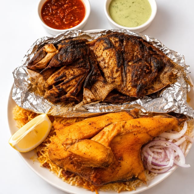 Lamb Haneeth & Chicken Mandi.