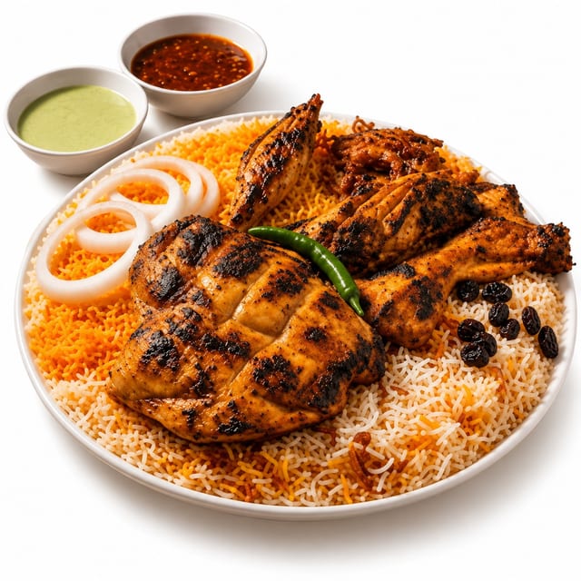 Madhbi (Grilled Chicken).