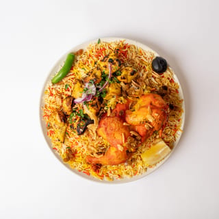 Chicken Mandi & Shish Kabob