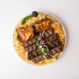 Lamb Mandi & Beef Koobideh