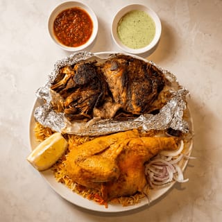 Lamb Haneeth & Chicken Mandi