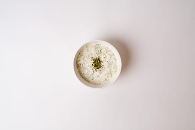 Cucumber Yogurt.