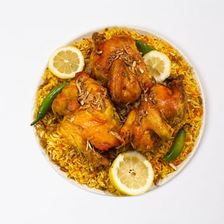 3 Chicken Halves Mandi