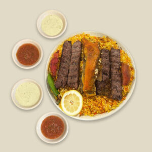 Lamb Mandi, Beef Kabodeih